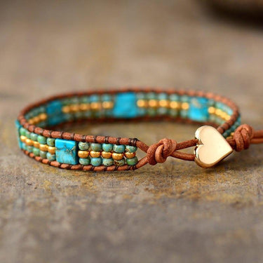 Natural Turquoise Calming Bracelet-Your Soul Place